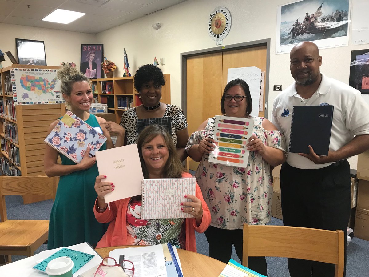 Happy Planners! Applied Learning Leadership knows it starts with a plan!