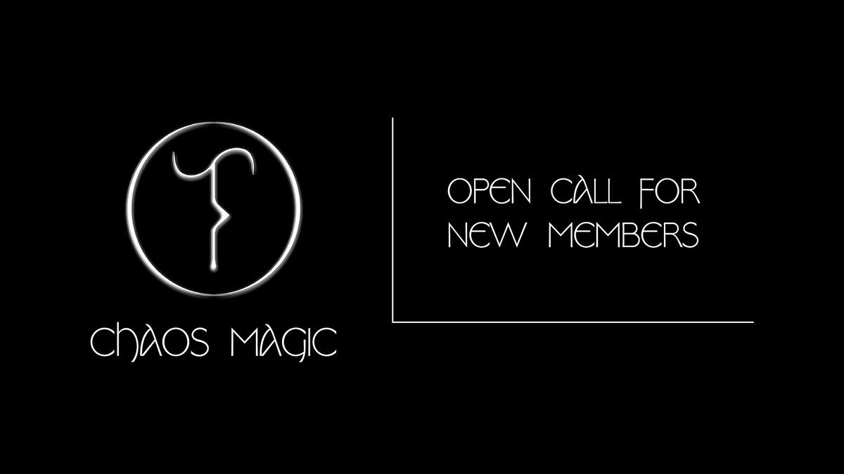 👁‍🗨👁‍🗨 OPEN CALL FOR NEW MEMBERS 👁‍🗨👁‍🗨
Chaos Magic is an artist led project space based within <a href="/BACKLITgallery/">BACKLIT</a> in Nottingham. We are looking to recruit new blood… Follow the link for more info &amp; the application form - deadline is midnight 19th August👁
chaosmagic.space/open-call-for-…
