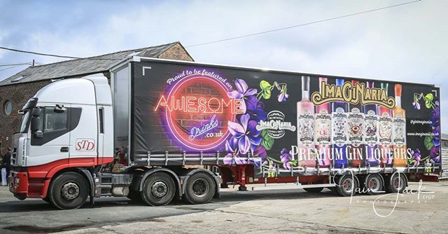 The new trailer at <a href="/std/">😎</a> featuring @ginimaginaria #ginimaginaria #artwork #lorry #trailer ift.tt/2ZogcOY