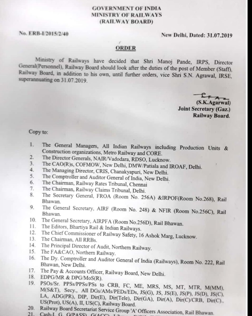IrpsOfficers's tweet image. The Day, we all were waiting for, has finally come...#MSforIRPS
Congratulations one and all !!
Shri Manoj Pandey ...first IRPS as  Member Staff...
Congratulations Sir...