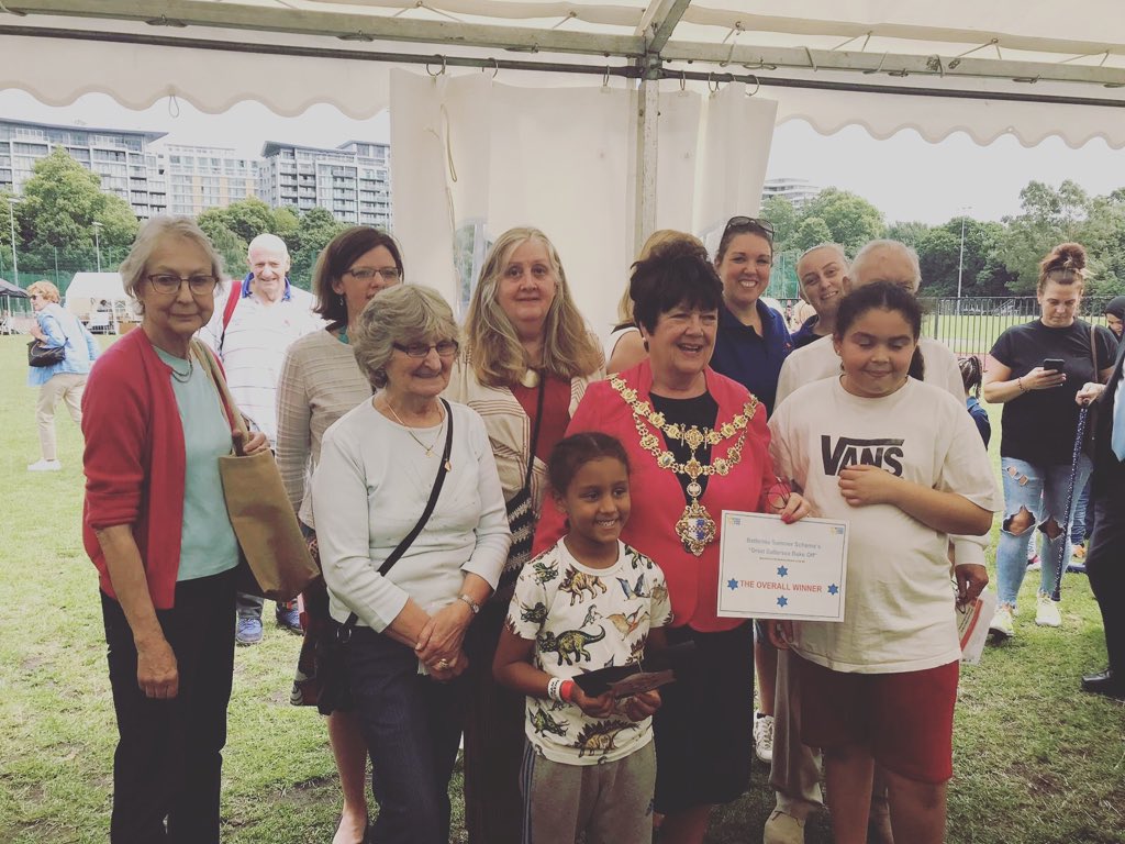 And the winners of the Battersea Summer Scheme Bake Off, as judged by our VP Felicity, are... #providencehouse! Well done, your cakes were delicious.