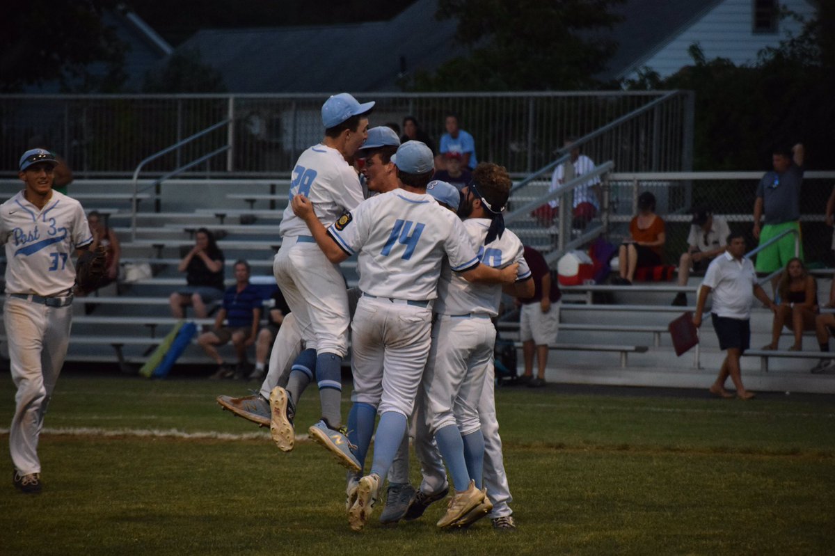 Stamford_Legion's tweet photo. With a 4-3 win over Naugatuck last night, we are back to the State Championship Series for the first time since 2017! We will face defending champs Southington in the Championship starting this Friday! 

#ctbase #ctalbb #CS17 #RoadToShelby https://t.co/Y6rg3mK8kY