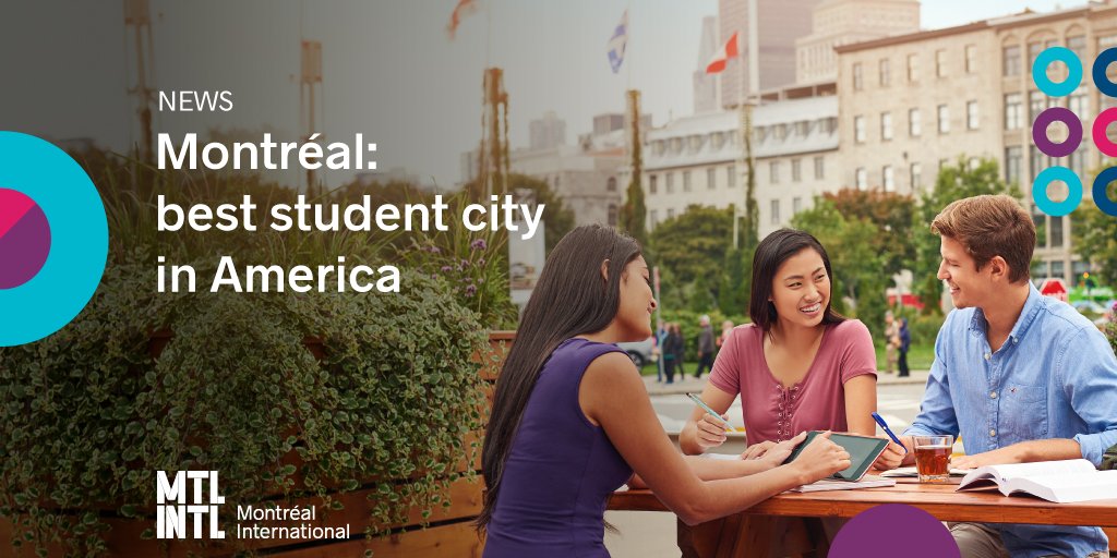 ☺️ Good news for #Montreal as it continues to be the highest-ranked city in America in the 2019 edition of #QS Best student Cities. topuniversities.com/city-rankings/… #InternationalStudents <a href="/TopUnis/">QS Top Universities</a> #JechoisisMontreal