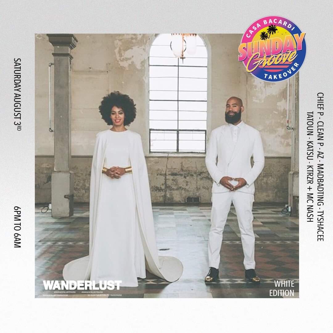 back to Paris 🇫🇷 

this Sat. 03.08, #SundayGroove will celebrate its 4th anniversary at <a href="/WanderlustParis/">Wanderlust Paris</a>. and I have the great pleasure to be part of the event! 

come &amp; listen to my sets there guys. 

info/tickets: shorturl.at/cmJVW