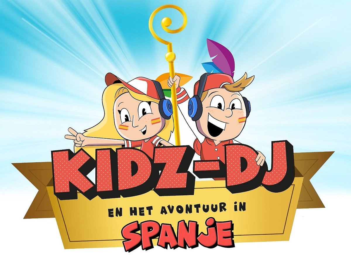 Vanaf november te zien! 
Kidz-dj en het avontuur in Spanje! 

De kidz-dj krijgt zijn eigen avonturen serie, en wordt hier in uitgenodigd door Sinterklaas, om een bezoekje te brengen aan het spaanse paleis! 
Dit zorgt voor spannende en grappige taferelen...

Met trots: Ons Logo!