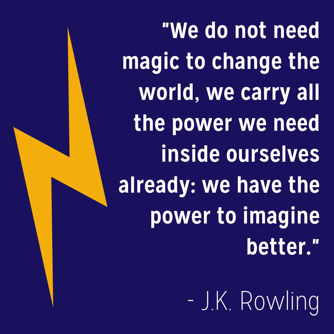 Happy birthday to J.K. Rowling & Harry Potter! 