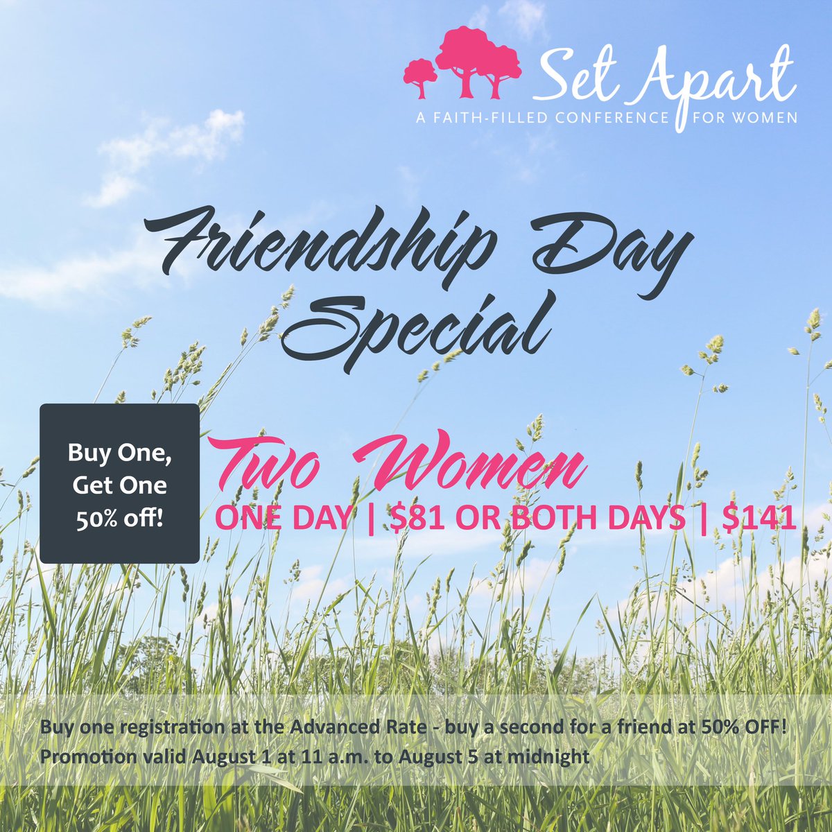 SetApartMN's tweet image. Don’t miss our best registration price!