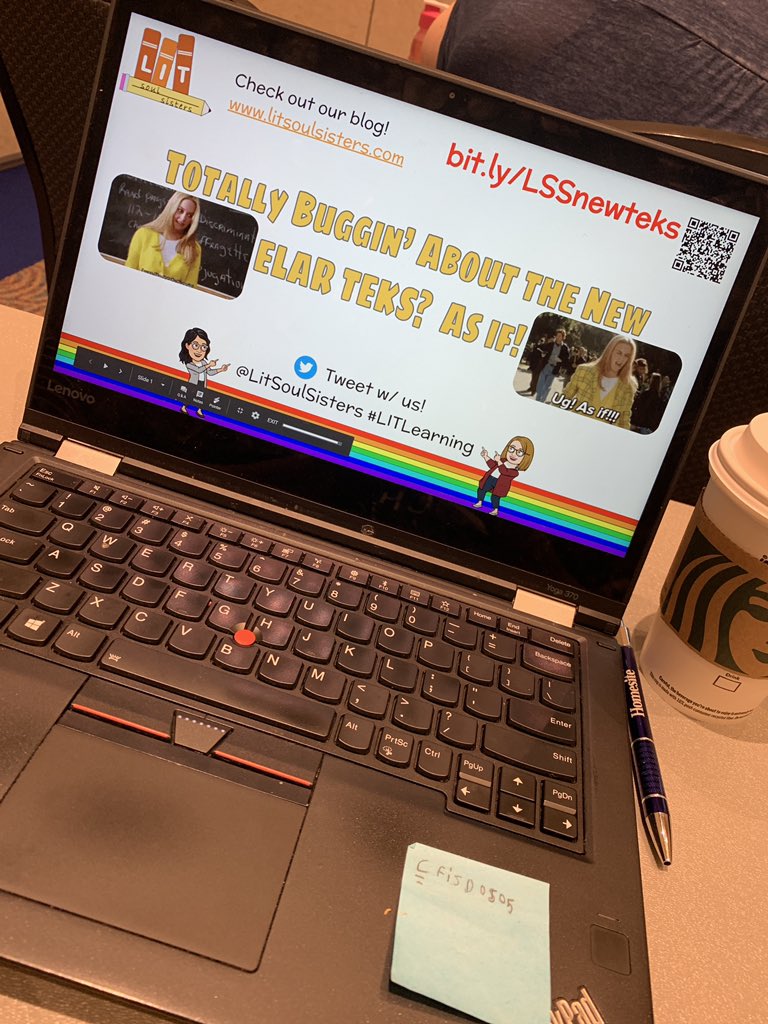 Jessi_White03's tweet image. Day 2 of #CFISDDLC Can’t wait to hear from the @LitSoulSisters about the new ELAR TEKS! #LITLearning