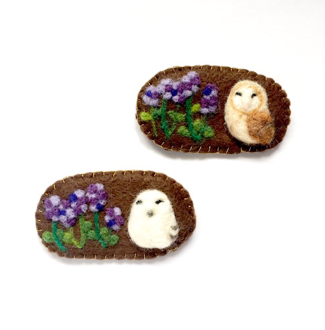 鳥と花のブローチのtwitterイラスト検索結果