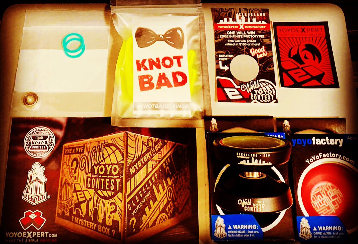 shullys1219's tweet image. YOYOEXPERTさんのYoYoFactory Mystery Box 2019 WYYC Editionがついに届きました🤗プラグマのゴールドも気になってましたがピンクも凄く良い‼️メタルアローもコンテストの名入り、ブラックで🙆‍♂️ #yyfpragma #yoyocontest #yoyofactory #mysterybox #yyfmystery #yoyoexpert #wyyc2019 #yyfarrow