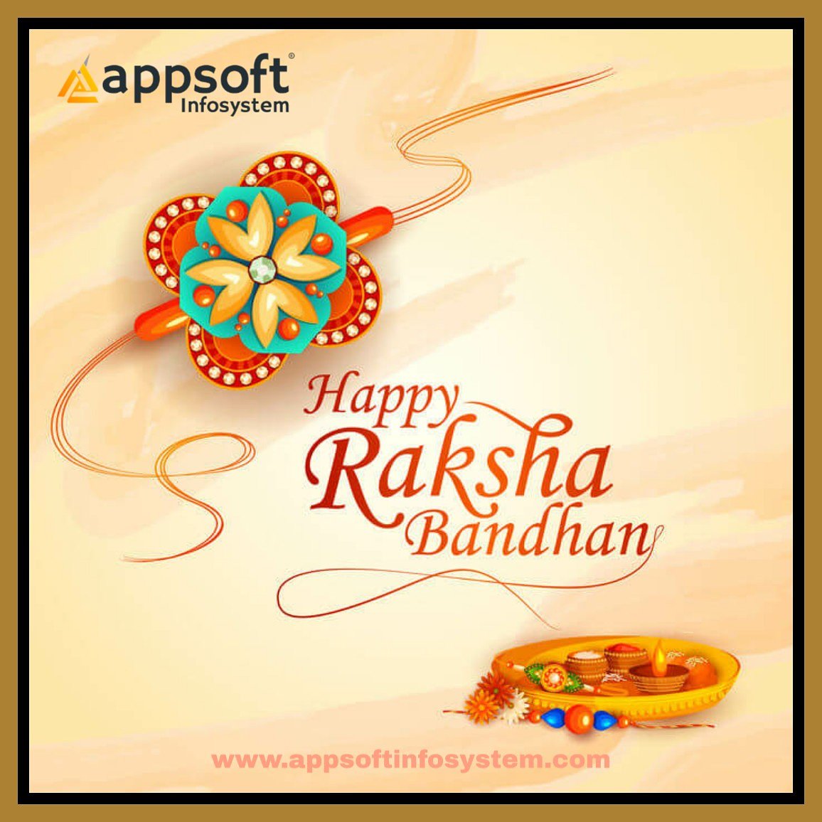 appsoftinfo's tweet photo. May this Rakhi brings you everything you desire and everything you dream of, May Success Accompany you in every step that you take !
#happyrakshabandhan #रक्षाबंधन https://t.co/OodrvCJwoD