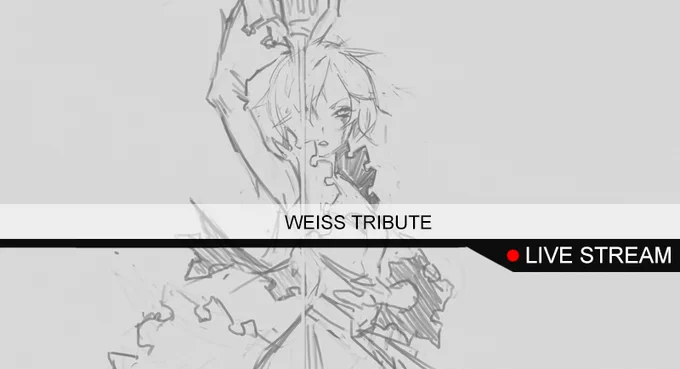 Streams up! Working on the Weiss Tribute Commission! https://t.co/GNVFtQ6xZy 
