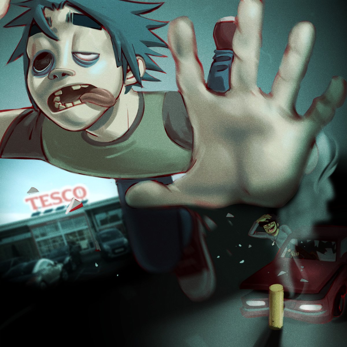 the other d-day #gorillaz.
