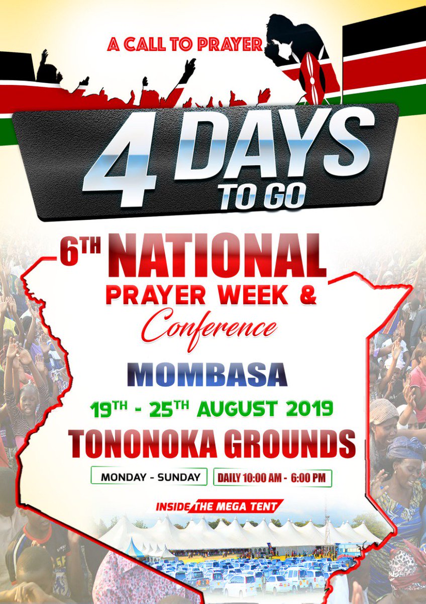 apostlejkimani's tweet photo. It is a great mistake to ignore or neglect the place that God has given us to dwell in; we must do all we can to protect and take care of it. @prayerweek @wachirawanjira @ReachHarvest @MbciTvOfficial @MamaRachelRuto 
#NationalPrayerWeek&amp;Conference https://t.co/JCXWbm5J6q