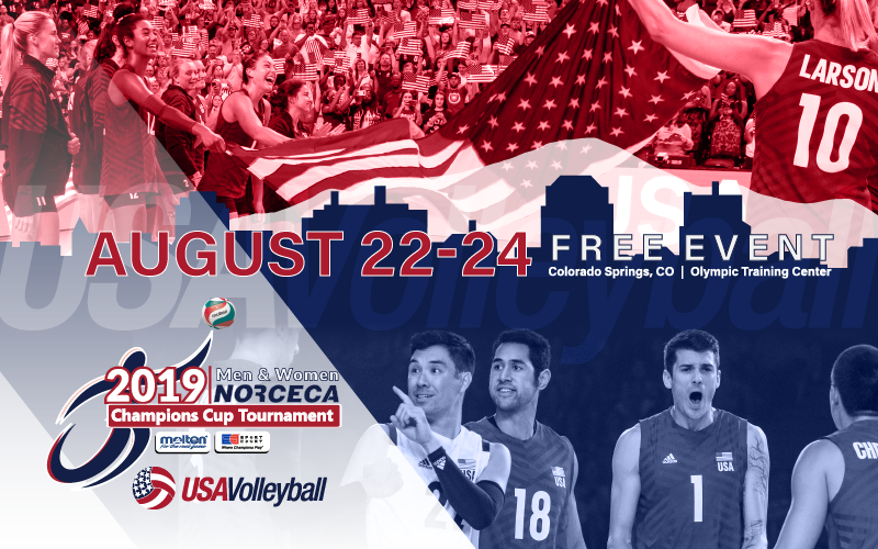 usavolleyball's tweet photo. USAV is hosting a FREE international volleyball tournament with women's and men's teams on Aug. 22-24 at the U.S. Olympic &amp; Paralympic Training Center. 

Get the details | https://t.co/0RleifRcaQ https://t.co/FvpLK6K6yR