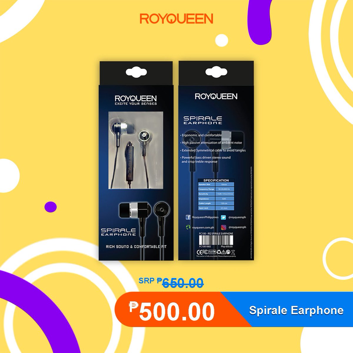 royqueenph's tweet photo. When we say Payday Sale, we mean affordable price! Look at these Royqueen promos under Php500 free shipping nationwide! ❤️#Techpinoy #Geekpinoy #Roadto100K #Exciteyoursenses #Royqueengadgets #Beseenwithroyqueen #Royqueenph

Shop link: https://t.co/MFdcGhcK3A https://t.co/dUMLXlFaDI