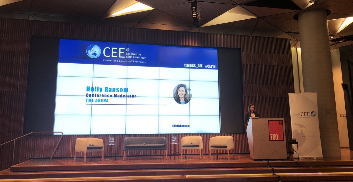 rosejost's tweet photo. The What, Why and How of the future with @HollyRansom @MGGS_CEE @MGGS_SouthYarra #cee2019 https://t.co/qUY8S3PhdQ