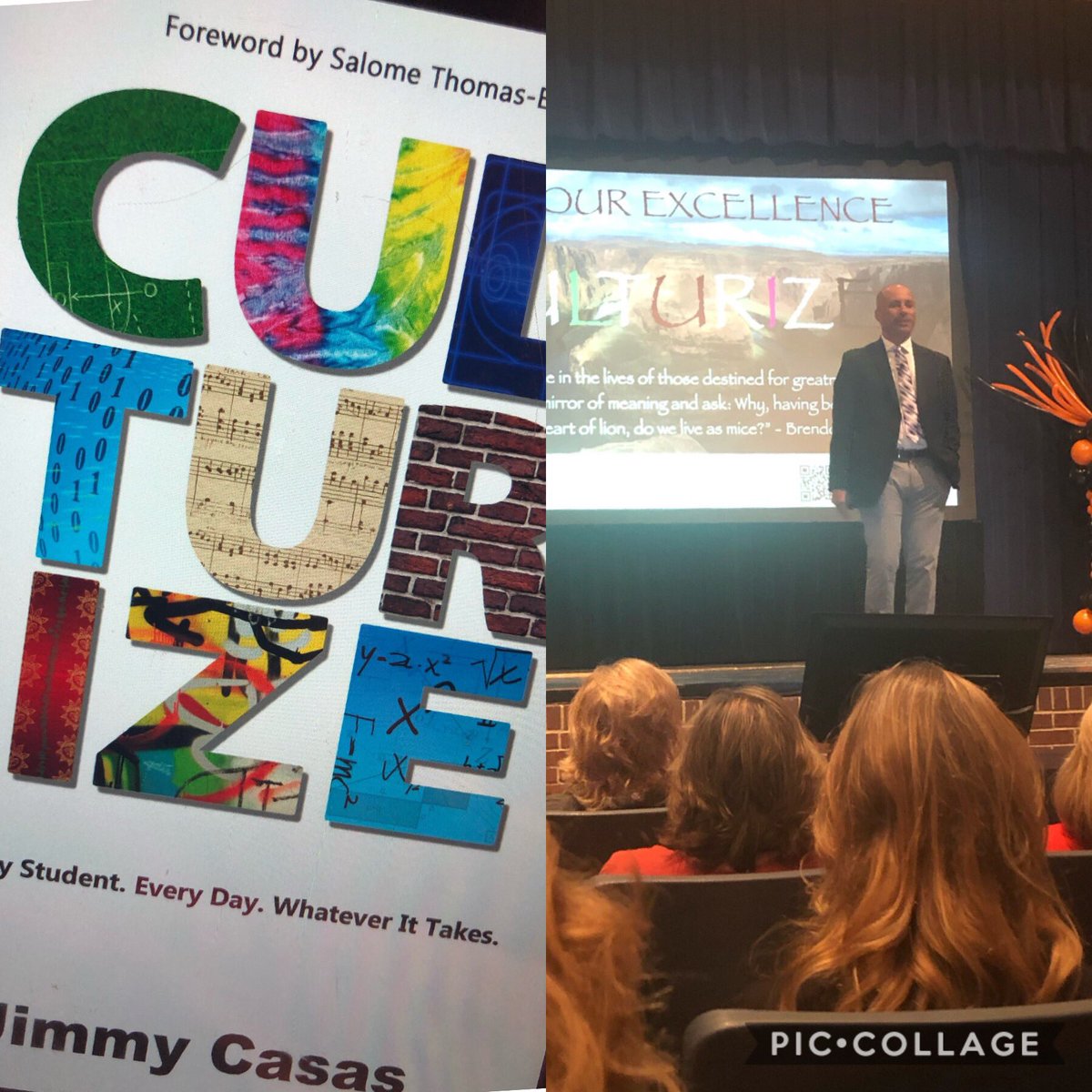 missgideon4's tweet photo. Kicking off the school year with inspiration and motivation from @casas_jimmy! @AledoISD #GrowingGreatness #culturize                 Read it. 👇🏻👇🏻👇🏻 https://t.co/ouqwXMIIZN