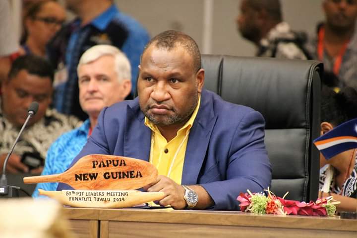JoeyTau's tweet photo. #PNG Prime Minister supports the regional call for a 10 year moratorium on seabed mining. PNG joins #Fiji and #Vanuatu in calling for a regional moratorium. #PIF2019 #Tuvalu2019 https://t.co/LcZw2XFAAG