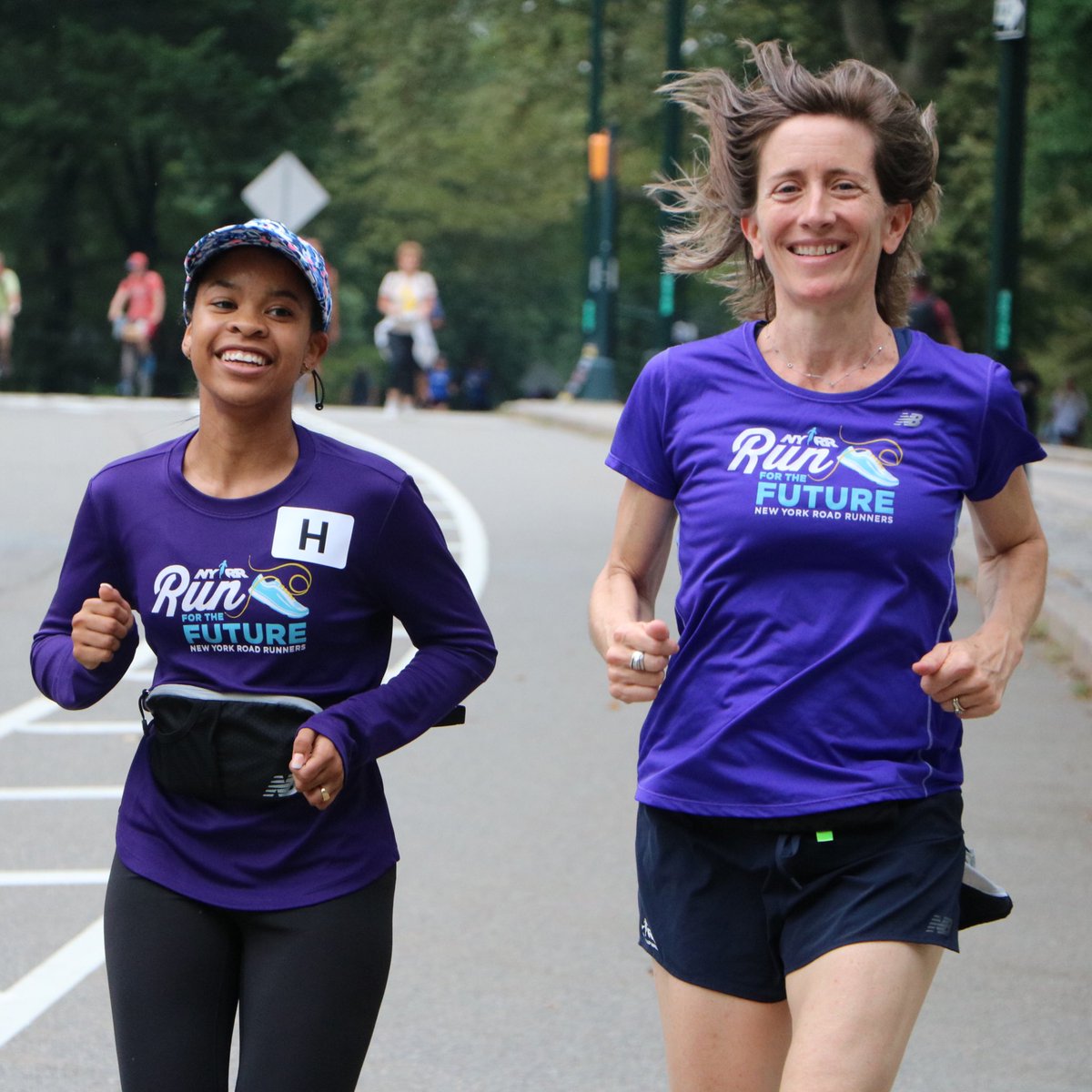 nyrr's tweet photo. With #PercySutton5K a little over a week away, the women of #NYRRRunfortheFuture ran a practice 5K to get race-day ready! Thanks to our friends at #HBOInspires, @abbottglobal, #UPSFoundation, Linda Sanchez &amp; Gregory Ho and Cathy &amp; Marc Lasry for supporting this program. https://t.co/5lXdIX4l25