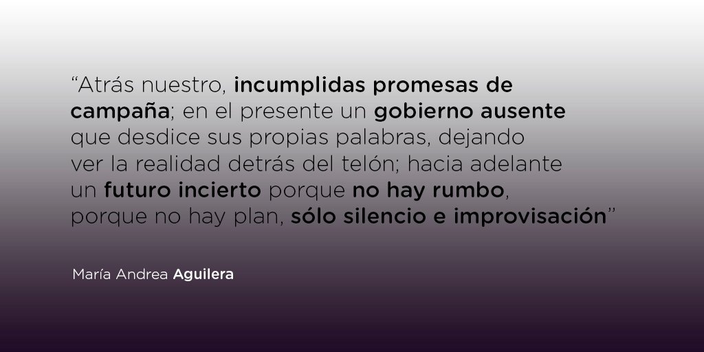 AguileraMAndrea's tweet photo. EN #CHUBUT, PERDIMOS TODOS

Te invito a leer y compartir mi editorial sobre la crisis en nuestra provincia y la ausencia de una respuesta clara por parte del Gobierno Provincial. 

Encontrala en: https://t.co/bneMhGo4BZ

#ChubutSinRumbo #Chubut #ChubutEnAlerta https://t.co/skhYG5PmoH