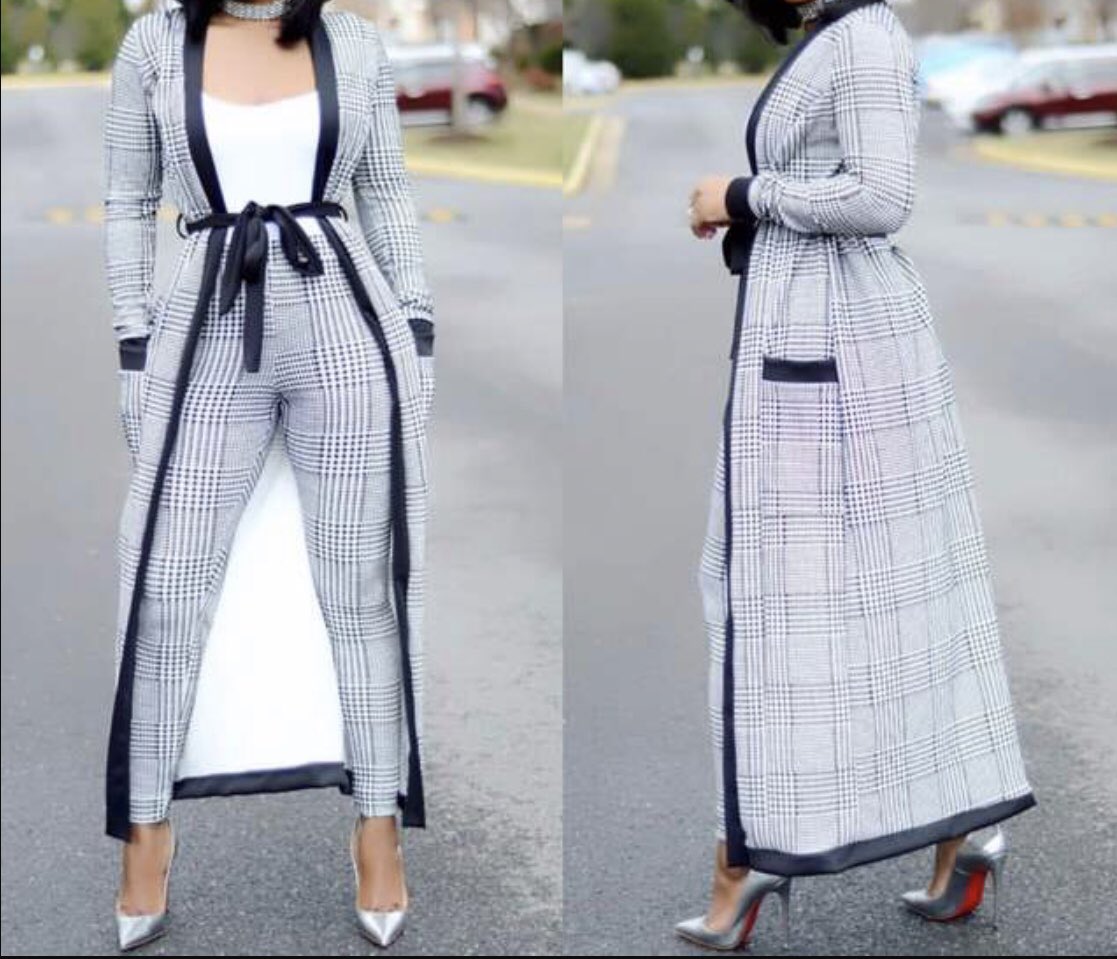 MaterialDope's tweet image. Plaid print jumpsuit 
$25
#fashion 
#Fashionova