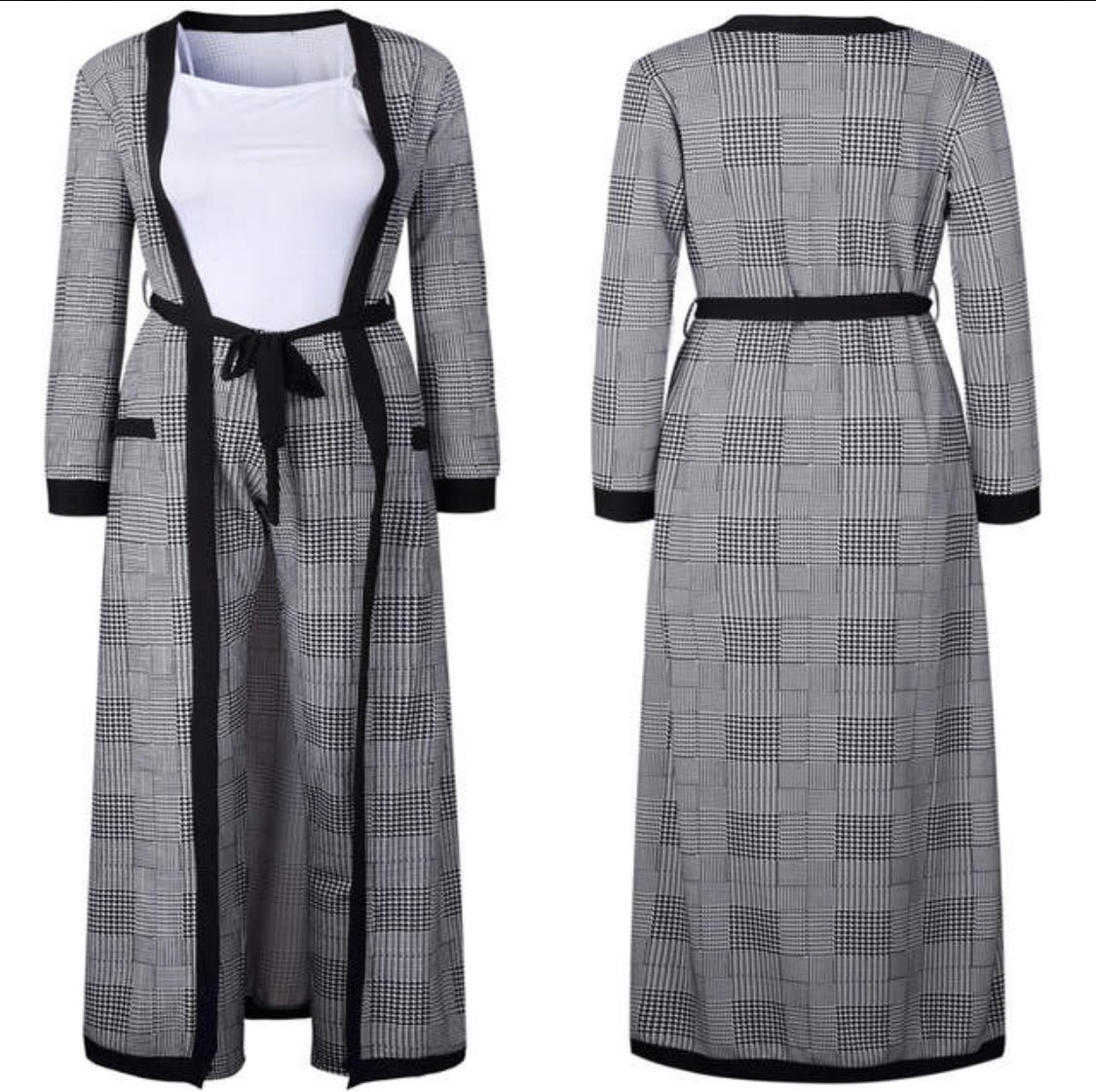 MaterialDope's tweet image. Plaid print jumpsuit 
$25
#fashion 
#Fashionova