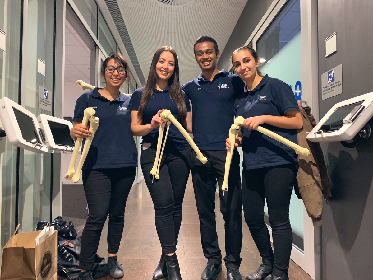 <a href="/am_baker/">Andrew Baker</a> <a href="/Salma_S72/">Dr. Salma Salih</a> <a href="/anzsurgsocs/">Australasian Students' Surgical Association (ASSA)</a> <a href="/Stryker_TE/">Trauma & Extremities</a> Glad you enjoyed it Andrew! This was a team effort though, couldn’t have done it without our superstar Education Officers on the night! <a href="/LaureMansour8/">Laure Taher Mansour</a> Sam Mali, Dasith Wewegama and Zhi Xin. And of course our co-chair George Dounas who was taking the photo for us! 😊