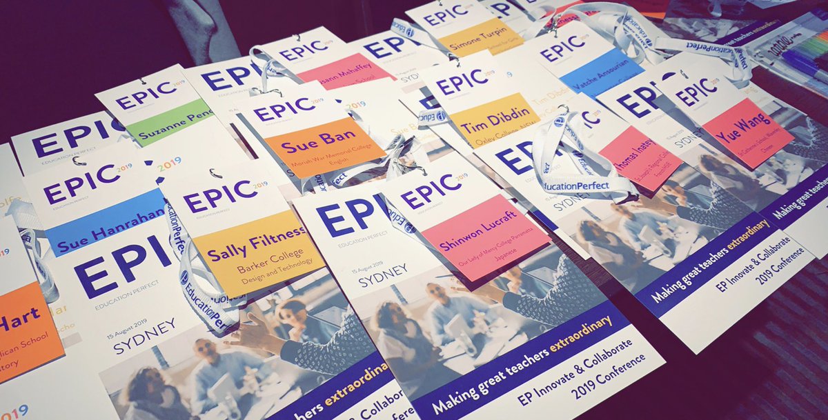 EPOliviaYoung's tweet photo. EPIC Sydney is underway! It’s going to be a great day!
#epicEP #conference https://t.co/tnqB3vpg1A
