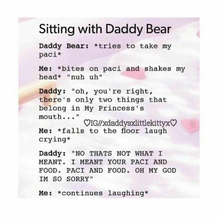 “#dirtyminded #ddlg #daddyslittlegirl #sub #Babybear #daddybear” .