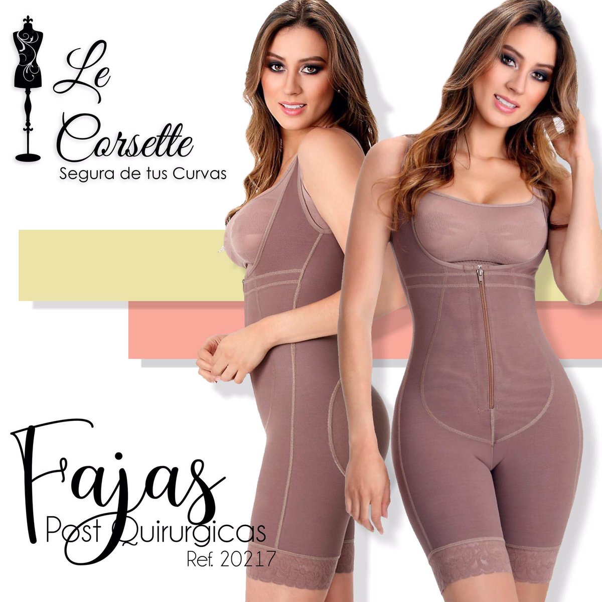 LeCorsette's tweet photo. Ref. 20217
Cierre frontal con zipper, panel levanta glúteos y doble refuerzo abdominal. 
Puedes usarla en procesos post quirúrgicos, post parto o para moldear tu figura.
No te quedes sin la tuya!
#LeCorsette el #SecretoDeTusCurvas.

#fajascolombianas #waisttrainers https://t.co/RYxxCYGzgt