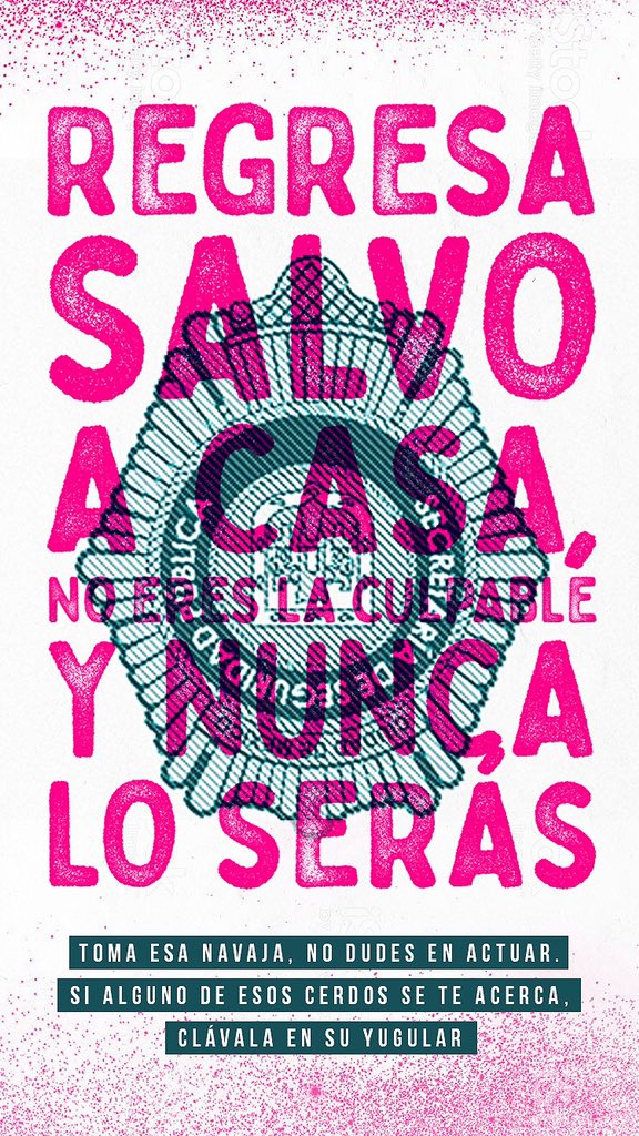 Regresa a salvo a casa.