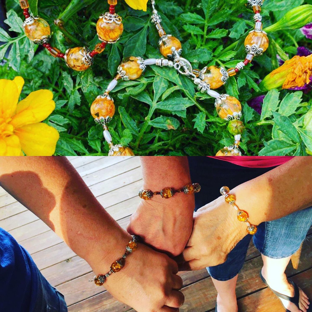 FlowerProject18's tweet image. Flower bracelets. Gifts of remembrance for a Mother and her Daughters. Send us your pictures, we love seeing them.  💛

#TheFlowerProject #FlowerBracelets #FlowerArt #Flowers #Funeral #FuneralFlowers #FuneralService #Remembrance #Mother #FlowerJewelry #Gifts #Indiana
