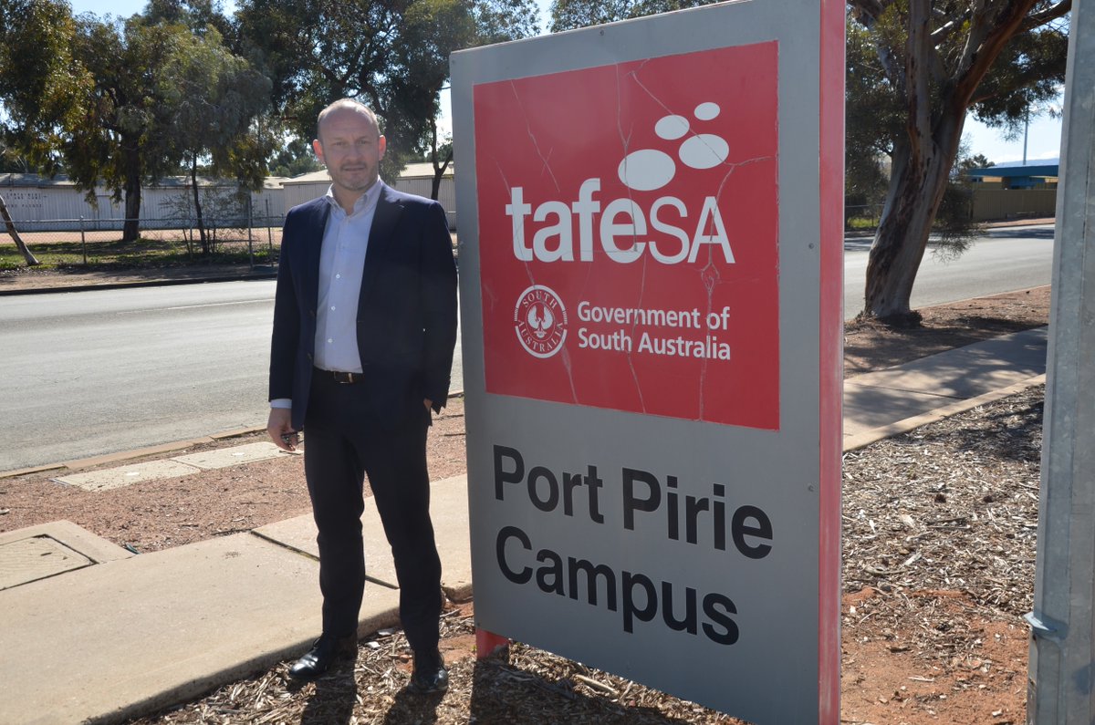 Tafe SA boss David Coltman brings a positive outlook to his staff regarding their regional services. 
Story: bit.ly/2Z6JYLi <a href="/pprecorder/">Port Pirie Recorder</a>