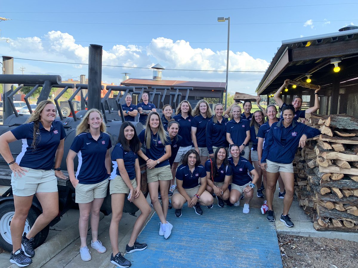USABaseballWNT's tweet photo. Preppin to smoke the competition with some Texas BBQ on our last night in Dallas! https://t.co/UOjDzjsSKJ