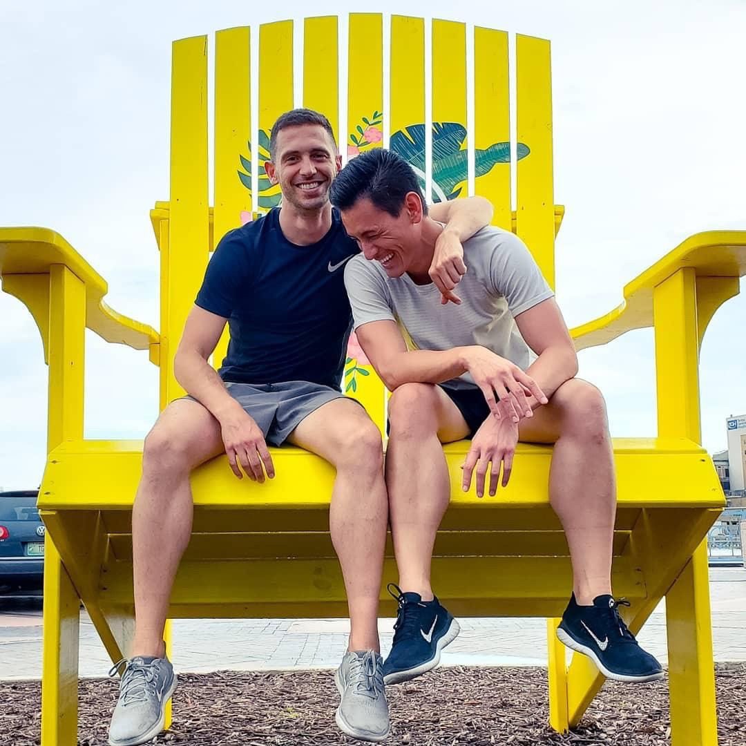 rhettbuttle's tweet photo. Excited to be with @_royklee & @NGLCC team this week in Tampa! #NGLCC2019 https://t.co/x9TaBCkNMa