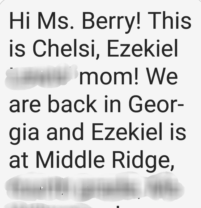 WaterMusic2's tweet photo. A text from a parent doesn't seem like much until you realize that this was a parent I had 2 years ago.  Teaching is a privilege that I don't take for granted. @FuhreySamantha @MsRBattle @mresnewton https://t.co/iKm030SDcO