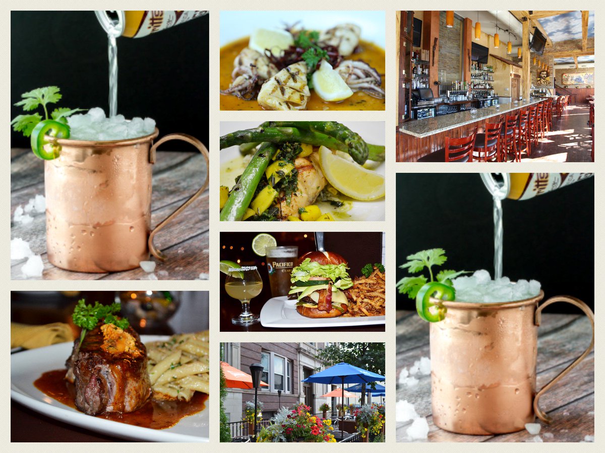 RevolucionRest's tweet photo. Summer is here amigos! Stop in for dinner and cool off with our $5 Mexican Mules every Wednesday. Well deserved! #margaritas #specials #tequila #mule Reserve Today! 773-661-9893 https://t.co/Mik3UKkkeU https://t.co/Xd7JESnVSm