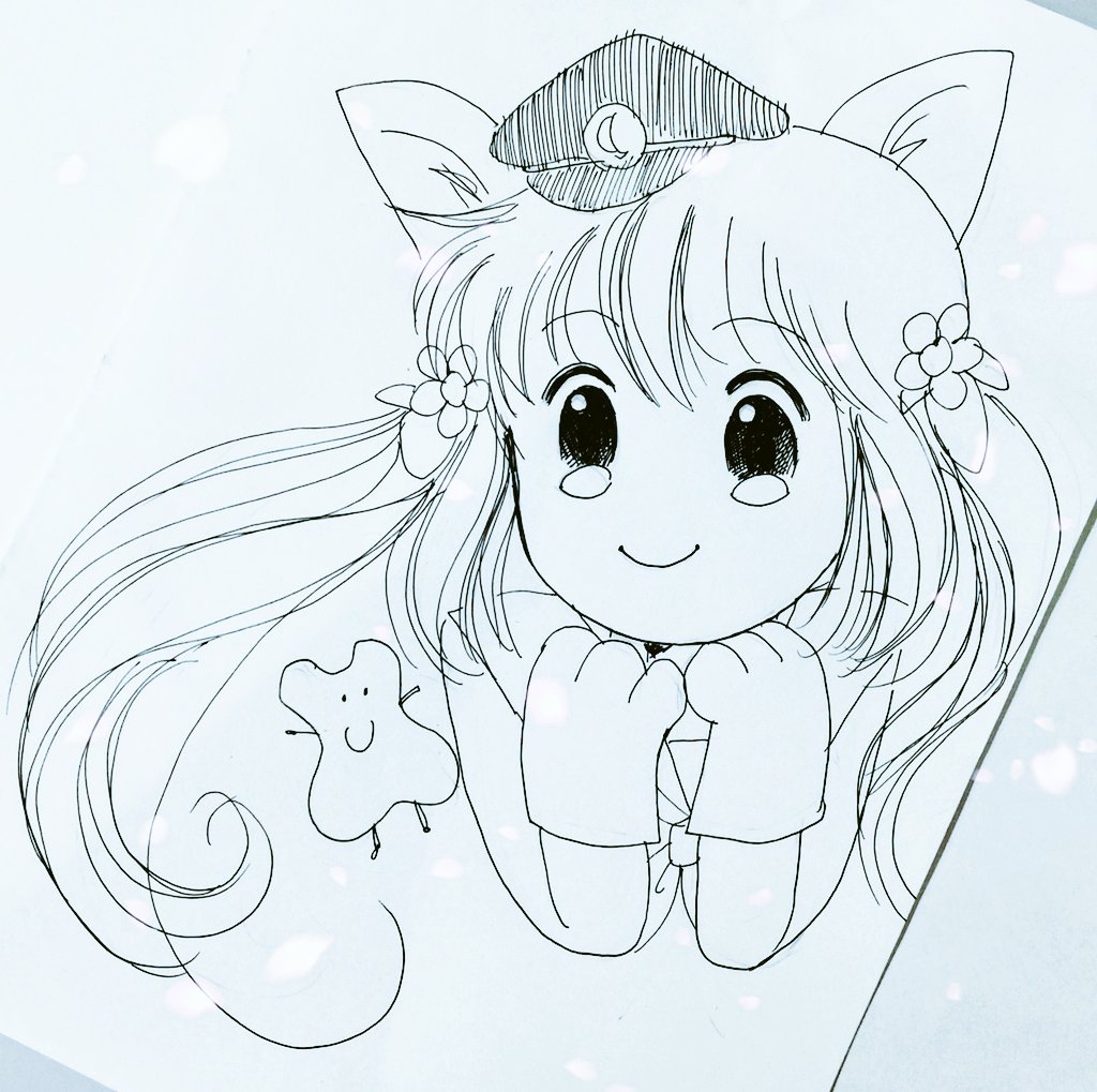 美しい花の画像 最高の八月 イラスト 手書き