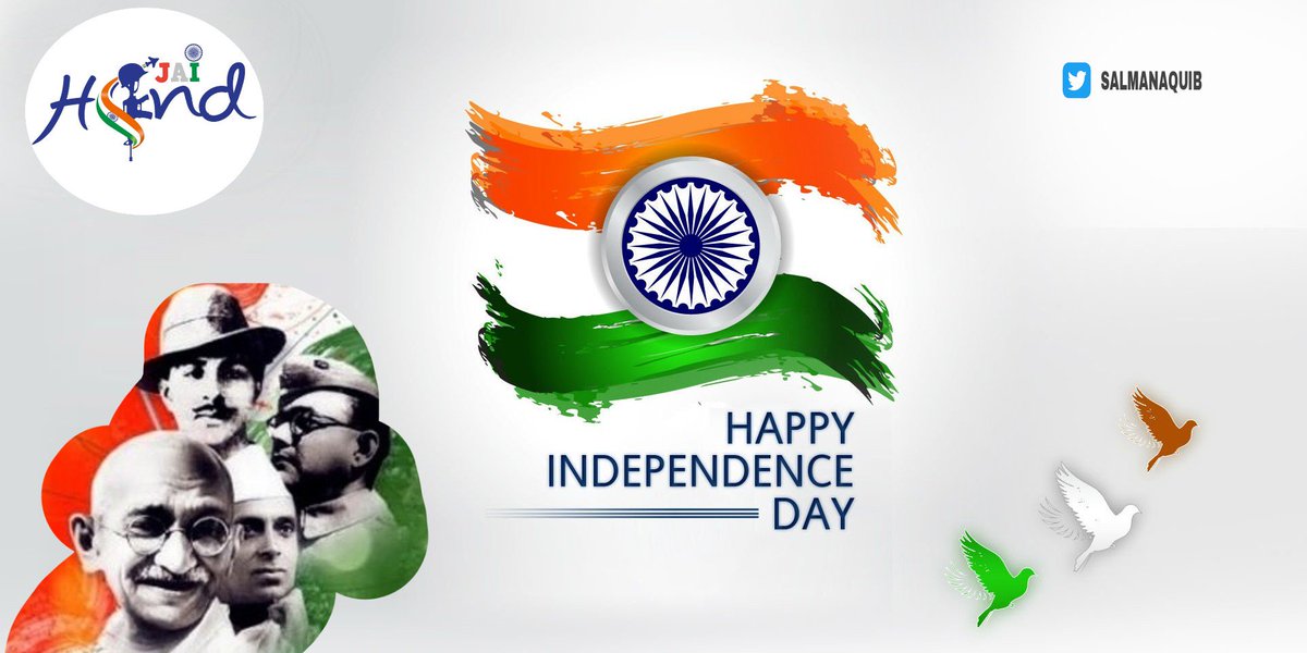 FMTvlogs's tweet photo. #IndependenceDayIndia
Thousands laid down their lives so that our country can celebrate this day. Never forget their sacrifices. HappyIndependence Day 2019! – May we always have the freedom to choose, freedom to dream and freedom to live
#freedom2019
#Indians https://t.co/hf7Iz4bMIj