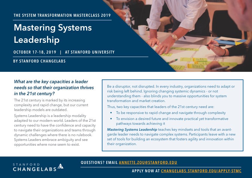 Stanford ChangeLabs tweet media