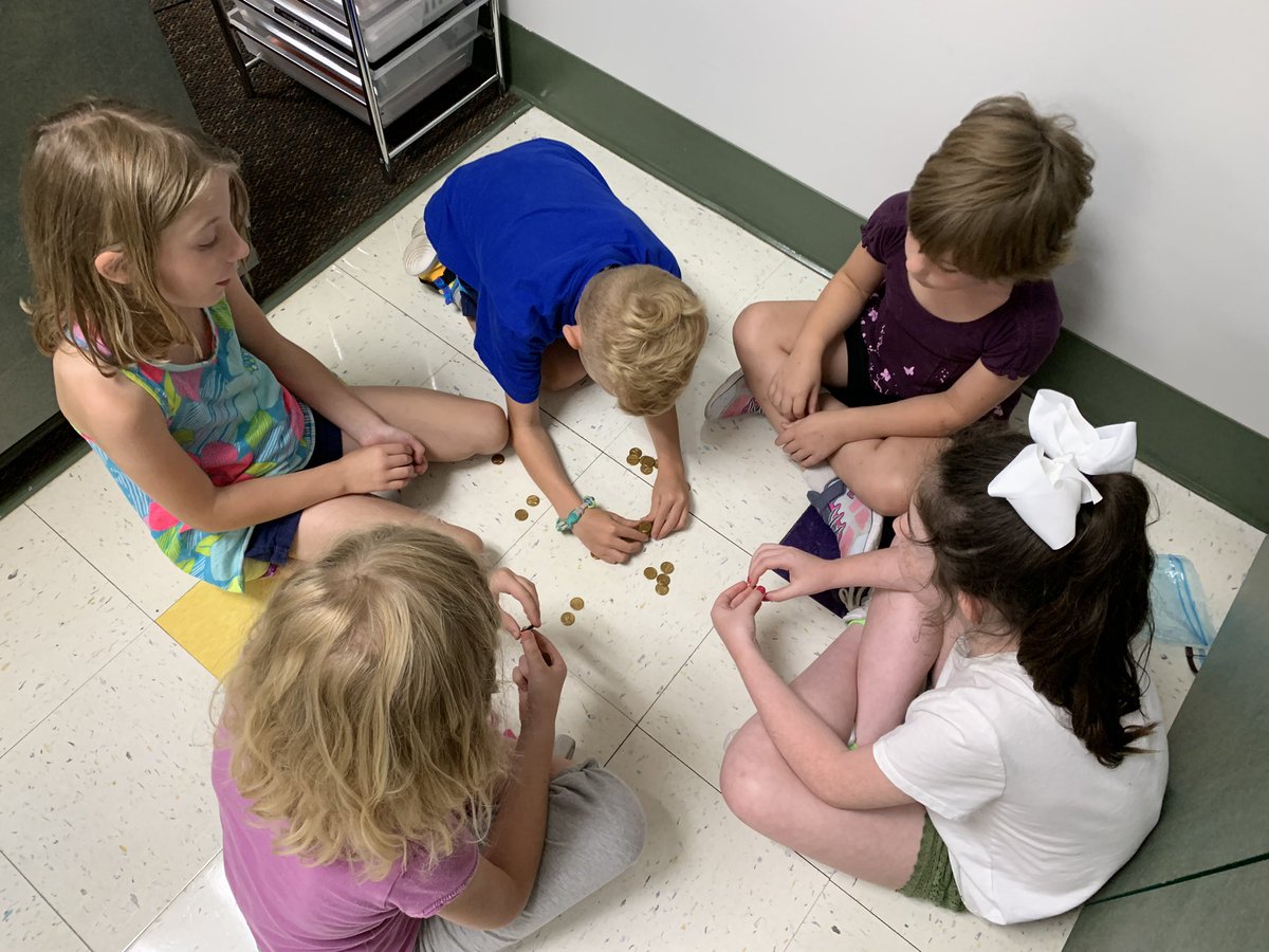 These architects were challenged to build a tall tower with pennies! Thank you, <a href="/sproutsinsecond/">Mrs. Lacey</a>, for teaming up with us! #StandTallMollyLouMelon #StorybookSTEAM <a href="/EdgewoodPrimary/">Edgewood Primary</a>