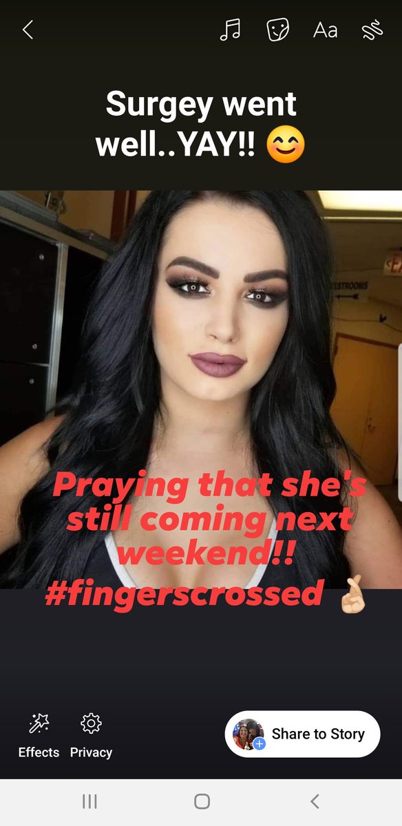 mrsholt04's tweet photo. @RealPaigeWWE  #5yearsofwaiting #readytomeether #soexcited #fingerscrossed 🤞🏼 https://t.co/Xl558nqwcA