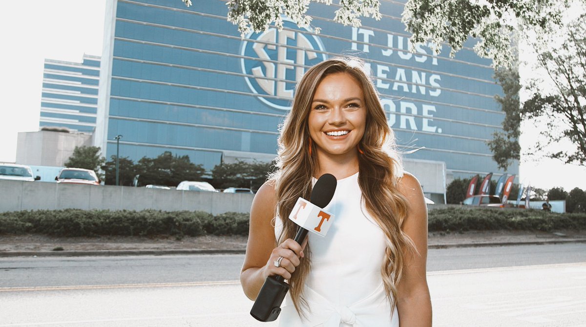 K_Funderburg's tweet photo. Happy Birthday to the SEC Network! Grateful for the opportunities that I’ve had because of the SEC Network+ #5ECNetwork https://t.co/p2Ihhuhh2r