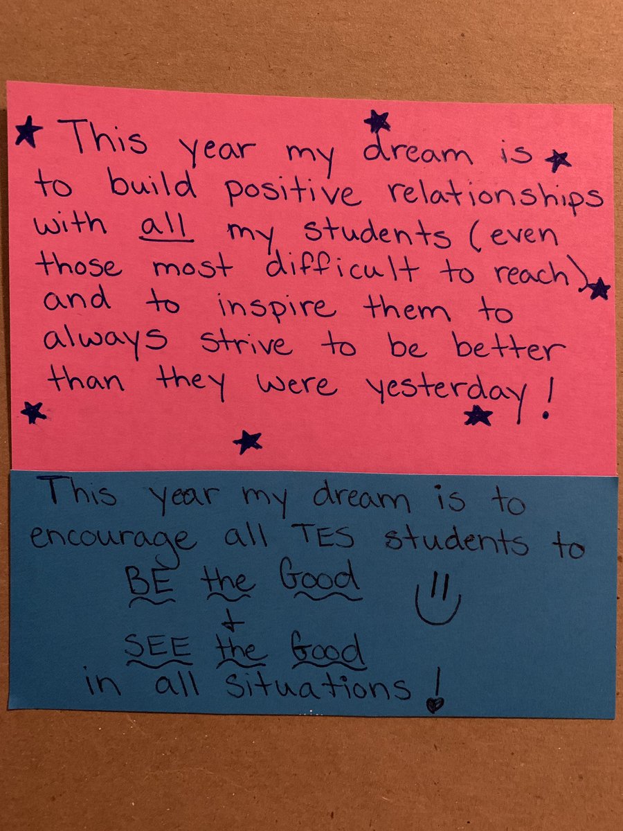 My dream for the 2019-20 school year! 💜 #TESbulldogs #wisdgreatness