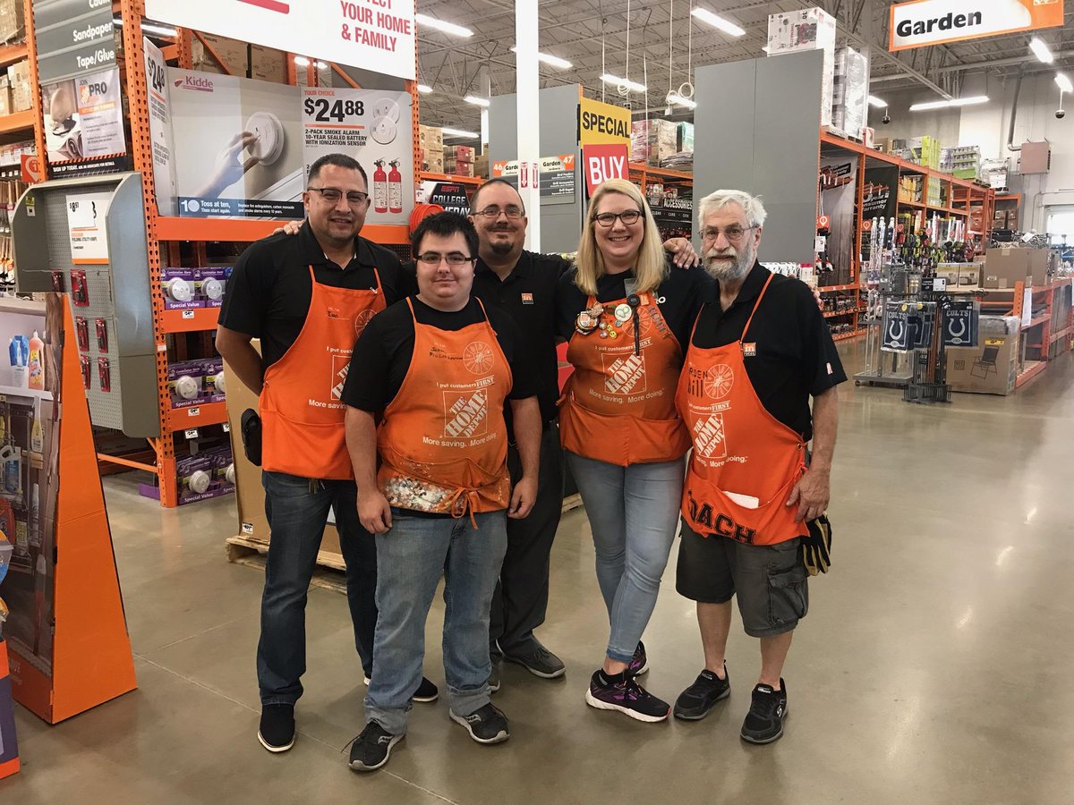 Forgot to post this last week. This was a pic of our 2 yr safe day on Friday. We all wore black to honor our amazing infocus team and our store for an outstanding achievement. <a href="/HDsouthportIN/">Southport Home Depot</a> #730 #2yrsSafe