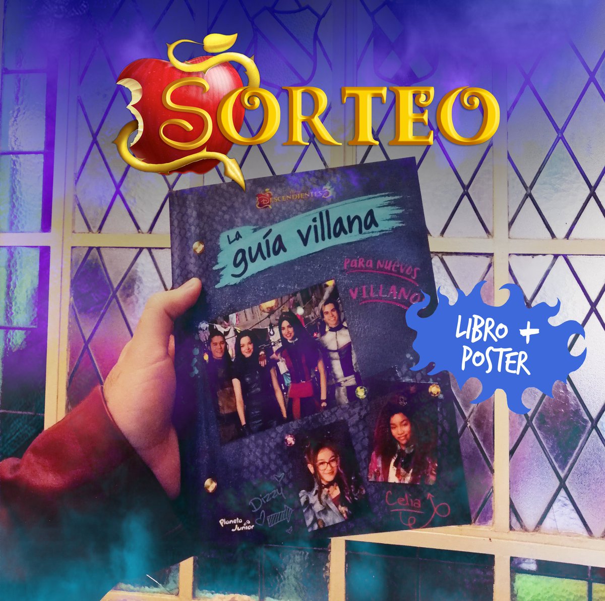 ivoplus's tweet photo. Hola amigos como están? Volví al Twitter! Les cuento que en Instagram estoy sorteado un libro + póster de #Descendientes3. Les dejo el link: https://t.co/PFOryCKxyv 😊 Gracias @DisneyPrensaArg por los premios. ❤️ https://t.co/VioCEyBykX