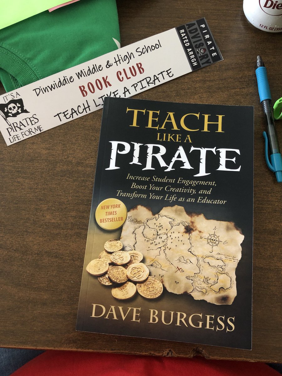 Conner_dhs's tweet photo. Excited about the Teach Like a Pirate book club that started today during Teacher Palooza! #tlap #dhs #year2 https://t.co/lG6wm0JWn7