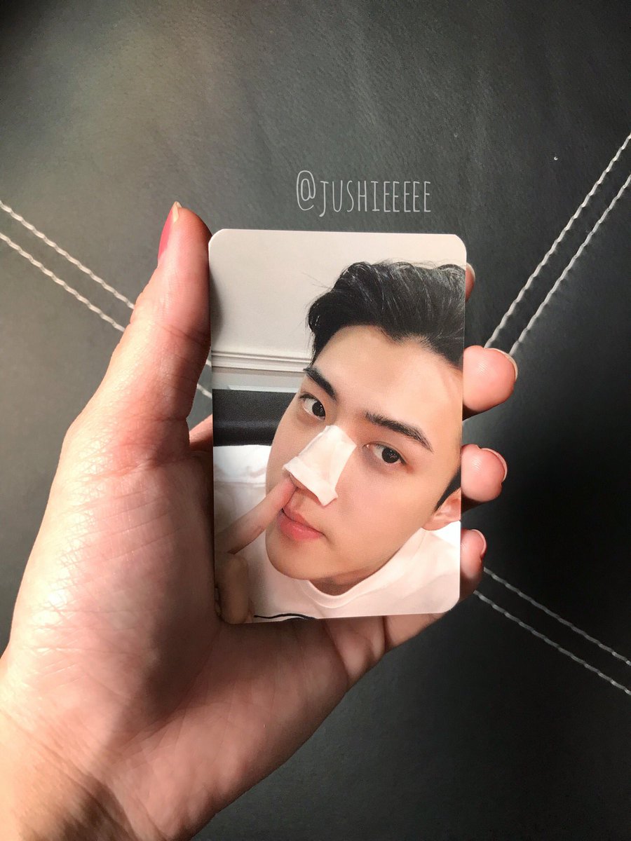 jushieeeee's tweet photo. Help RT please... @INAKpopTrade 
WTT (Want To Trade)
EXO-SC What a Life Photocard

Have : sehun
Want : chanyeol
Location : Semarang, IDN

DM if u’re interested :)
#whatalife #sehunphotocard #EXO_SC  #trade #photocardexo #chanyeolpc #sehun #chanyeol #exoplanet5 https://t.co/7c7T0o4P12