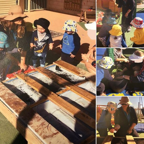 CRTAFE_BCMI's tweet photo. VETiS students studying Cert II in CALM have been working at Turtle Cove Early Learning Centre on various sustainability projects. One favourite has been using old pallets to make garden beds so everyone had the chance to get their hands dirty! https://t.co/aFG7PziIZv https://t.co/JCIldVp31j